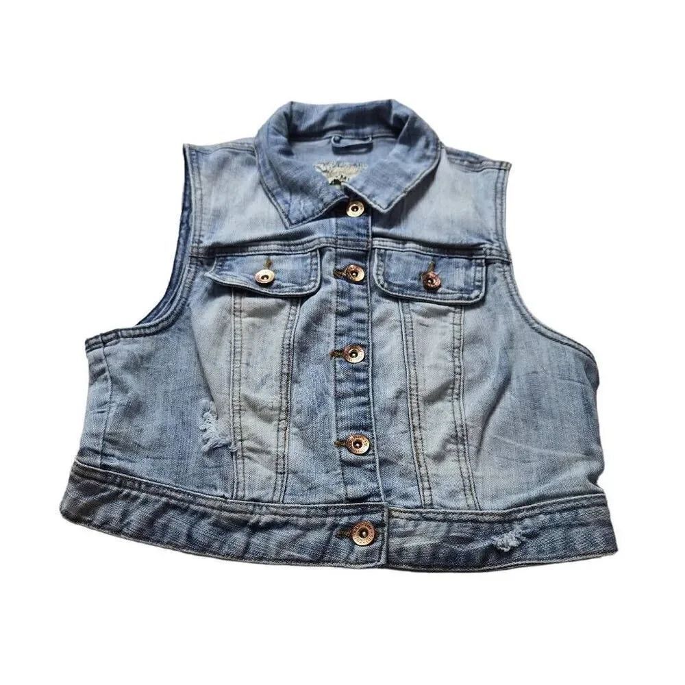 YMI Jeans Denim Vest M Jrs